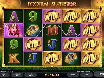 Слот Football Superstar — играть онлайн