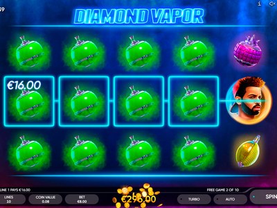 Игровой аппарат Diamond Vapor от Endorphina
