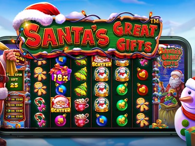 Видеослот Santas Great Gifts производителя Pragmatic Play